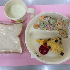 収穫した茄子入りキッシュ