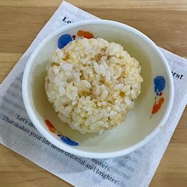 夕焼け(人参)おにぎり